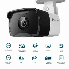 Cámara Ip Tp-link Vigi C320i 2 Mp, Foco, Exterior, Ip67, Negro, Blanco